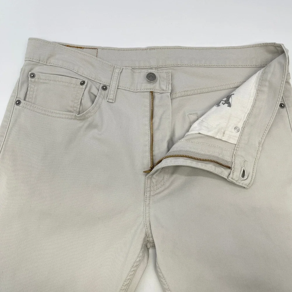 Levis 502 Mens Regular Taper Jeans 34x34 Stretch Moonstruck Minimal Indie Preppy